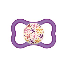 MAM Πιπίλα Air Night X2 6+ Μηνών Σιλικόνης  MAM Πιπίλα Air Night X2 6+ Μηνών Σιλικόνης