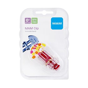 MAM Clip X2 - Κορδέλα Στήριξης Πιπίλας X2 0+ Μηνών  MAM Clip X2 - Κορδέλα Στήριξης Πιπίλας X2 0+ Μηνών