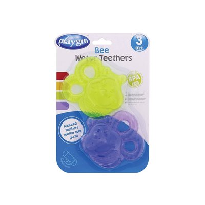 Playgro Bee Water Teethers Δροσιστικός Κρίκος Οδοντοφυΐας 3M+ 