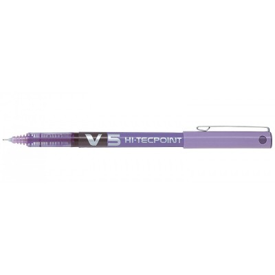 PILOT Στυλό V5 Liquid Ink Rollerball 0.5 Mm Μωβ 