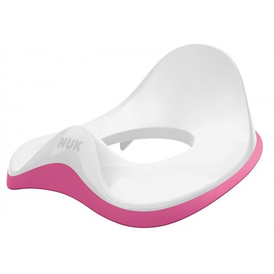 NUK WC Trainer Βάση Λεκάνης Άσπρο - Φούξ Για Κορίτσια 