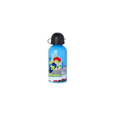 eco life Μεταλλικό Μπουκάλι Παιδικό 500Ml Super Boy 