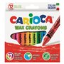 CARIOCA Κηρομπογιές 12 Τεμ Wax Crayons 