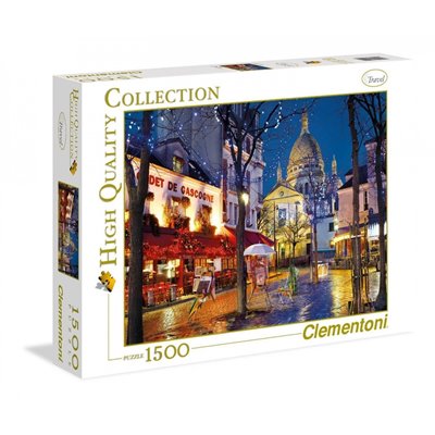 Clementoni Παζλ Quality Collection Παρίσι Montmartre 1500 Τμχ 