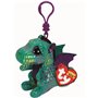 ty Beanie Boos Cinder Χνουδωτό Κλιπ Δράκος Πράσινος Και Μωβ 
