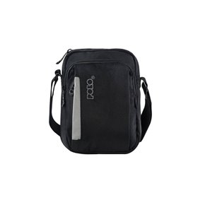 POLO Τσαντάκι X-Case Small Χρώμα Μαύρο/Γκρι  POLO Τσαντάκι X-Case Small Χρώμα Μαύρο/Γκρι