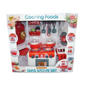  Σετ Κουζίνα Με Φώς Και Ήχο Μαγειρικής 