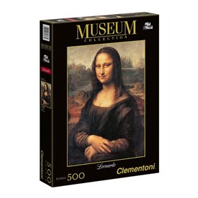 Clementoni Παζλ Museum Collection Leonardo Vinci: Gioconda 500 Τμχ 