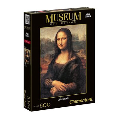 Clementoni Παζλ Museum Collection Leonardo Vinci: Gioconda 500 Τμχ 