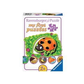 Ravensburger Παζλ 6Χ2τμχ Η Ζωή Των Ζώων 