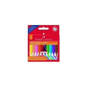Faber-Castell Σετ 12 Πλαστικά Κραγιόν Ζωγραφικής GRIP 