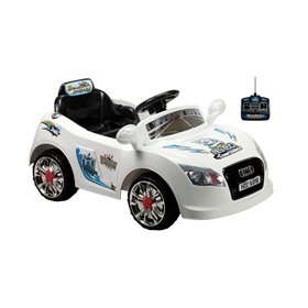 MG TOYS Μπαταριοκίνητο Τηλεκατευθυνόμενο Audi Style 6V Άσπρο  MG TOYS Μπαταριοκίνητο Τηλεκατευθυνόμενο Audi Style 6V Άσπρο