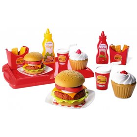 ecoiffier Σετ Hamburger 