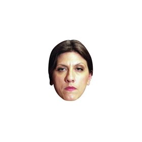 CLOWN Αποκριάτικη Χάρτινη Σατιρική Μάσκα Η Πρόεδρος 