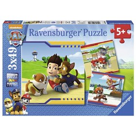 Ravensburger Παζλ 3X49τεμ. Paw Patrol Ήρωες Με Γούνα 