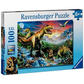 Ravensburger Παζλ 100Τεμ. XXL Στην Χώρα Των Δενοσάυρων 