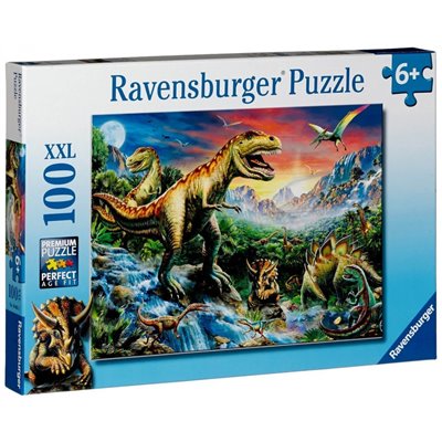 Ravensburger Παζλ 100Τεμ. XXL Στην Χώρα Των Δενοσάυρων 