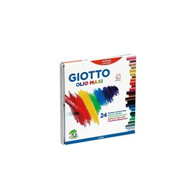 Giotto Λαδοπαστελ 24 Χρώματα 
