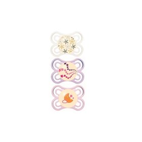 MAM Perfect Night 0-6 Μηνών Πιπίλα Με Θηλή Σιλικόνης Που Λάμπει Στο Σκοτάδι  MAM Perfect Night 0-6 Μηνών Πιπίλα Με Θηλή Σιλικόνης Που Λάμπει Στο Σκοτάδι