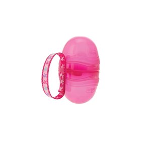 Chicco Διπλή Θήκη Πιπίλας Ροζ  Chicco Διπλή Θήκη Πιπίλας Ροζ