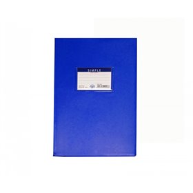 A&ampG PAPER Τετράδιο 50Φ Εξηγήσεων Simple Καρφίτσα Β5 Ριγέ Μπλε 