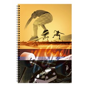 A&ampG PAPER Τετράδιο Σπιράλ Α4 2Θεματα 60Φ Pulse 