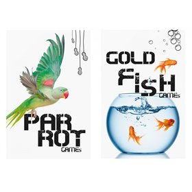 A&ampG PAPER Τετράδιο Καρφίτσα Β5 Ριγέ 40Φ Cuties 