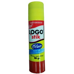 LOGO ΚΟΛΛΑ STIK BLUE 10Gr  LOGO ΚΟΛΛΑ STIK BLUE 10Gr