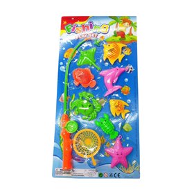  Σετ Ψαρέματος Με Καλάμι Και Ψαράκια 