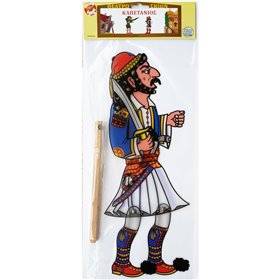 AK TOYS Φιγούρα Θεάτρου Σκιών Καπετάνιος 37.5X15εκ  AK TOYS Φιγούρα Θεάτρου Σκιών Καπετάνιος 37.5X15εκ