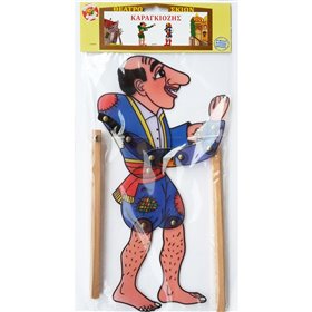 AK TOYS Φιγούρα Θεάτρου Σκιών Καραγκιόζης 31X13εκ  AK TOYS Φιγούρα Θεάτρου Σκιών Καραγκιόζης 31X13εκ