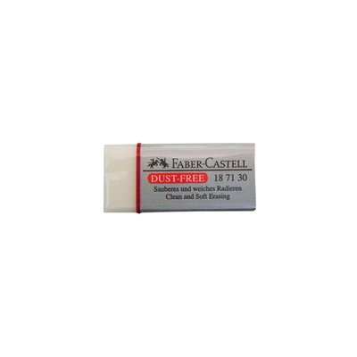 Faber-Castell Fc Γόμα Dust Free Λευκή Μικρή 