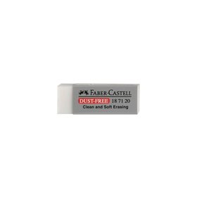 Faber-Castell Γόμα Dust Free Λευκή Μεγάλη  Faber-Castell Γόμα Dust Free Λευκή Μεγάλη