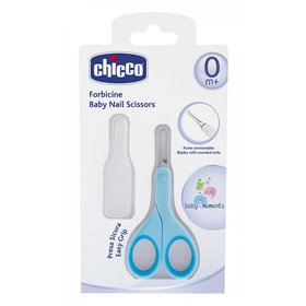 Chicco Ψαλιδάκι Ασφαλείας Με Θήκη (Σιέλ)  Chicco Ψαλιδάκι Ασφαλείας Με Θήκη (Σιέλ)