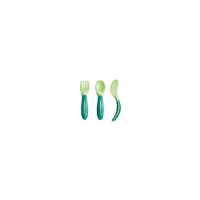 MAM Babys Cutlery X3 6+  MAM Babys Cutlery X3 6+