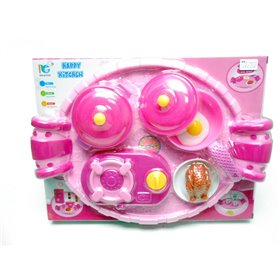  Κουζινικά Σετ Δείπνου Με Δίσκο Dinner Play Set 