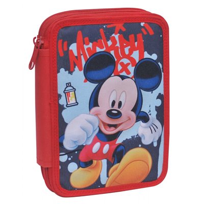 GIM Κασετίνα Διπλή Mickey Street Smart 