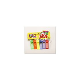 fun world Σφυρίχτρα Με Κορδόνι 6 Χρώματα  fun world Σφυρίχτρα Με Κορδόνι 6 Χρώματα