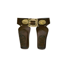 CLOWN Θήκη Όπλου Διπλή Καφέ 