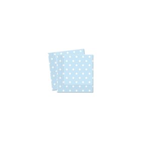 PROCOS Χαρτοπετσέτες BLUE DOTS 33Χ33  PROCOS Χαρτοπετσέτες BLUE DOTS 33Χ33