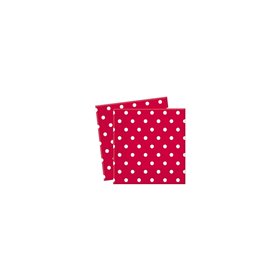 PROCOS Χαρτοπετσέτες RED DOTS 33Χ33  PROCOS Χαρτοπετσέτες RED DOTS 33Χ33