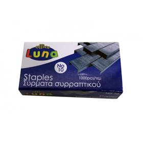 LUNA OFFICE ΣΥΡΜΑΤΑ ΣΥΡΡΑΠΤΙΚΟΥ Νο 10 1000ΤΕΜ LUNA OF 