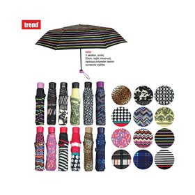 chanos Ομπρέλα Γυναικεία Απλή Πολύχρωμη Trendex  chanos Ομπρέλα Γυναικεία Απλή Πολύχρωμη Trendex