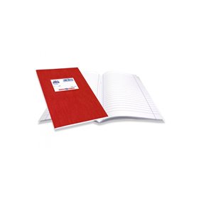 SKAG Τετράδια Super Χρωματιστό 17X25 80Γρ Κόκκινο 50Φυλλα 