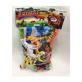 OEM Ζώα Της Ζούγκλας Σε Σακούλα Α581 