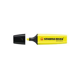 STABILO Boss Μαρκαδόρος Υπογράμμισης Κίτρινος  STABILO Boss Μαρκαδόρος Υπογράμμισης Κίτρινος