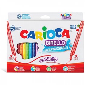 CARIOCA Μαρκαδόροι Birello 24 Χρώματα  CARIOCA Μαρκαδόροι Birello 24 Χρώματα