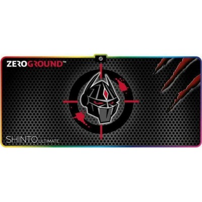 Zeroground Shinto Ultimate Gaming Mouse Pad XXL 900mm με RGB Φωτισμό Μαύρο