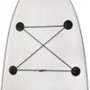 SUP Φουσκωτή Σανίδα Γκρι Πορτοκαλί 320x76x15cm Σετ με Αξεσουάρ & Τσάντα Μεταφοράς