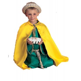 Χριστουγεννιάτικη Παιδική Στολή Μάγος Κίτρινη